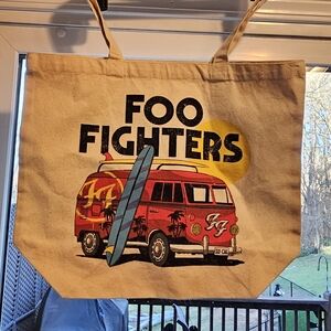 Foo Fighters Canvas Tote Bag